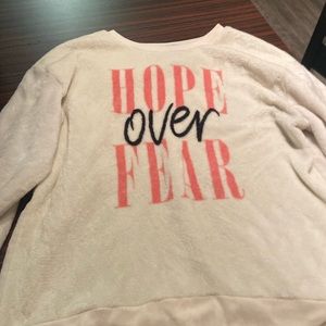“Hope Over Fear” sweater